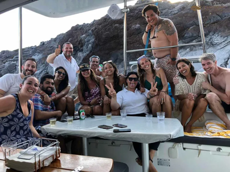 Luxury Santorini Sunset Cruise to Ammoudi Pier