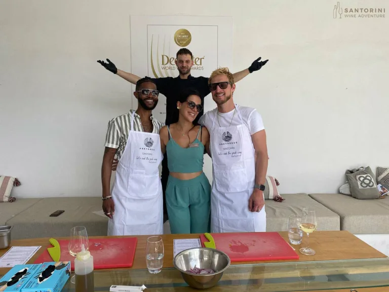 Private Tour: Santorini Cooking Class and Wine Tour