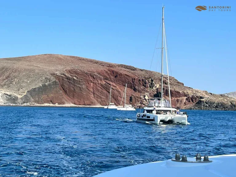 Santorini Private Boat Tour with Luxury Catamaran