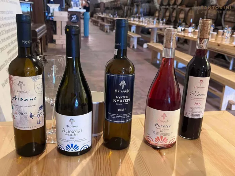 Private Tour: Great Wines and Santorini Famous Towns