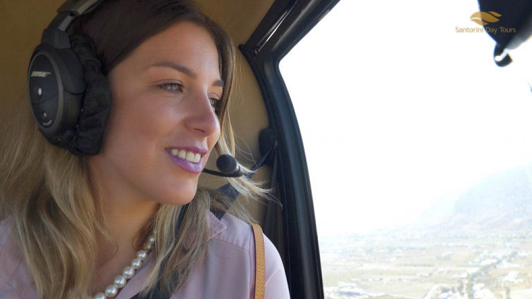 Crete to Mykonos Helicopter Flight