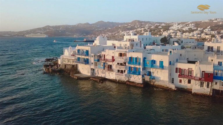 Crete to Mykonos Helicopter Flight