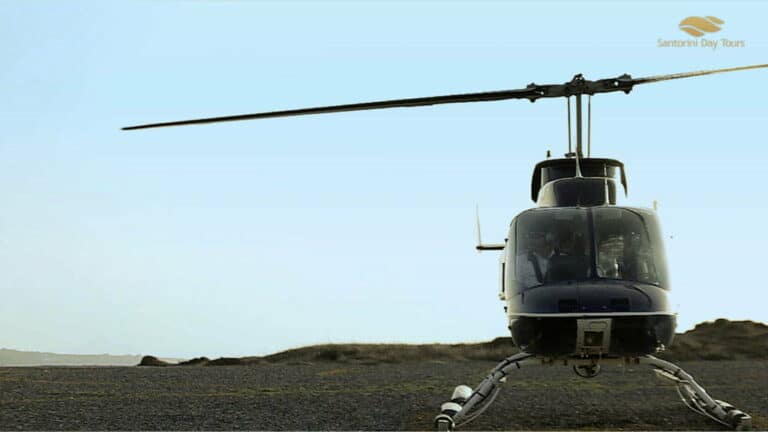 Heraklion to Athens helicopter flight