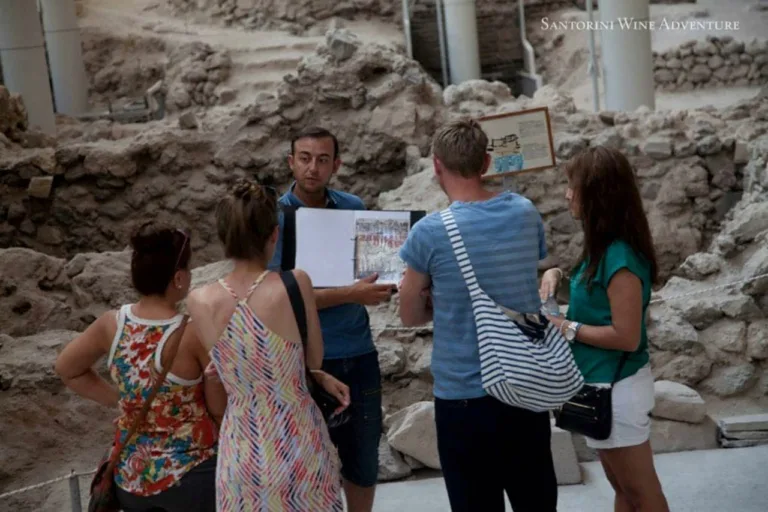 Private Tour: Ancient Akrotiri and Santorini Wineries