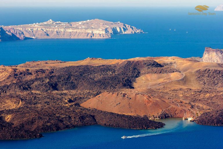 Ios to Santorini Helicopter Flight