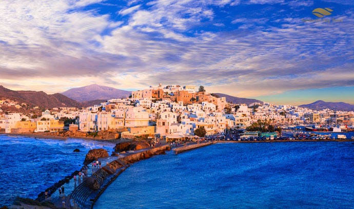 Milos to Naxos Helicopter Flight