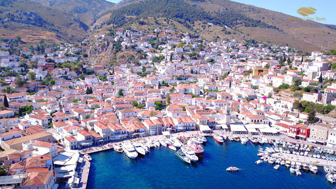 Mykonos to Hydra Helicopter Fligth