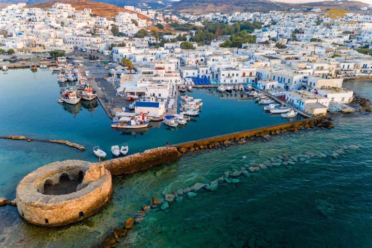 Paros to Santorini Helicopter Flight
