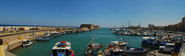 Santorini to Heraklion Helicopter Flight