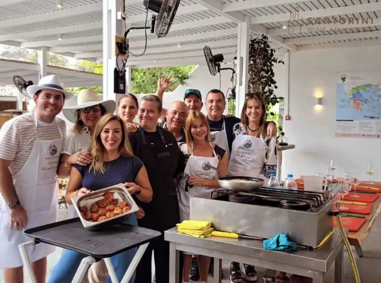 Private Tour: Santorini Cooking Class and Wine Tour