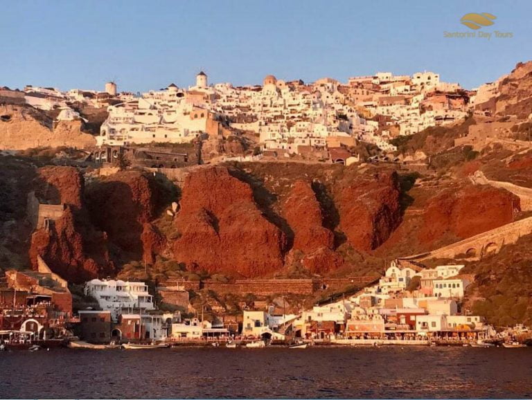 Luxury Santorini Sunset Cruise to Ammoudi Pier