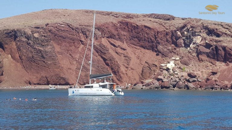 Santorini Private Boat Tour with Luxury Catamaran