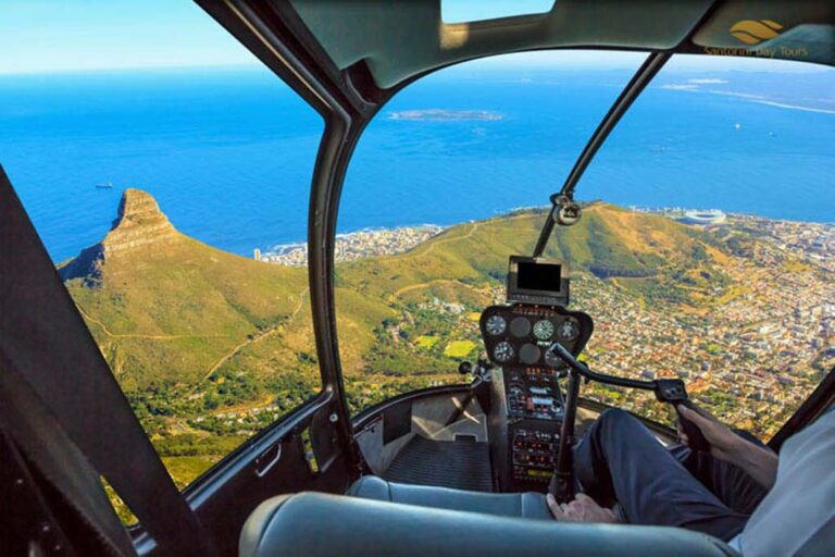 Santorini to Chania Helicopter Flight